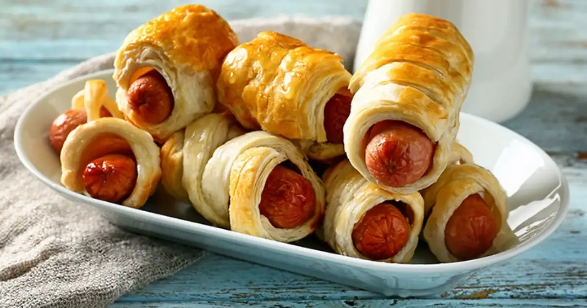 Spiral Sausage Puff Pastry Recipe - A Delightful and Easy Appetizer for Any Gathering | Intrecipes