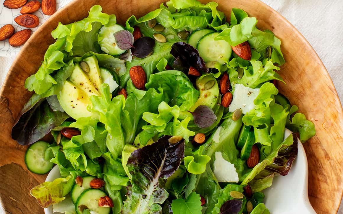 Fresh and Vibrant Green Salad: A Nutrient-Packed Delight | Intrecipes
