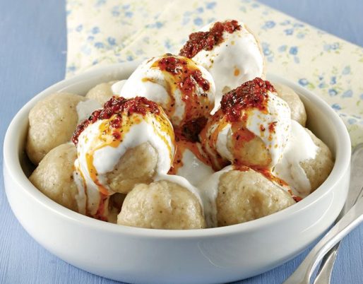 Bulgur-Balls-with-Yogurt
