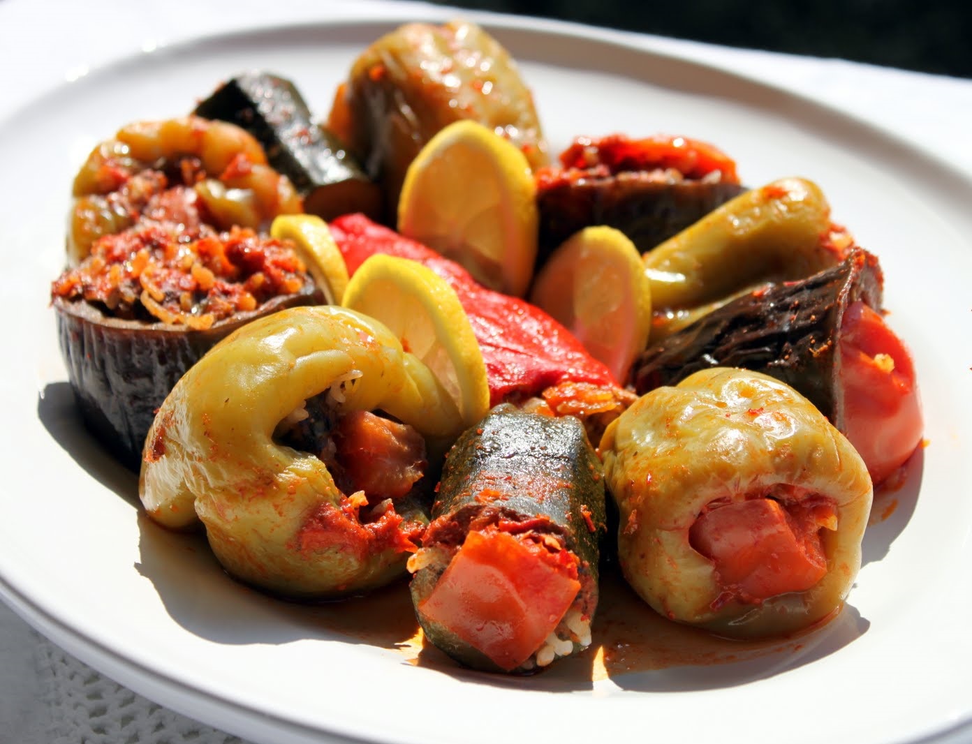 Mixed Stuffed Vegetables with Olive Oil - A Wholesome and Delicious Dish | Intrecipes