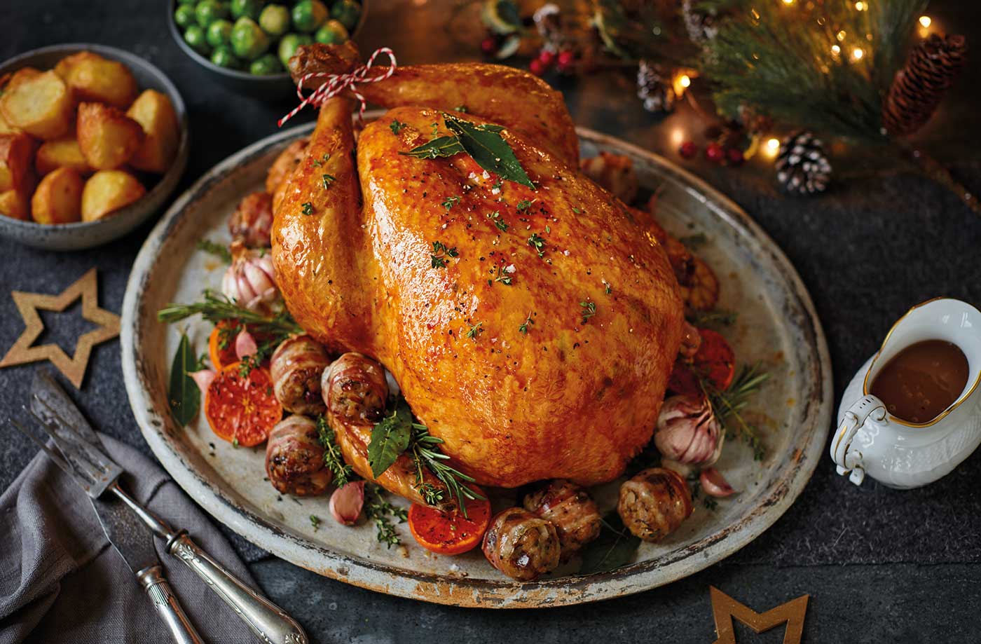 Roast Turkey with Chestnut Stuffing: A Perfect Holiday Feast | Intrecipes