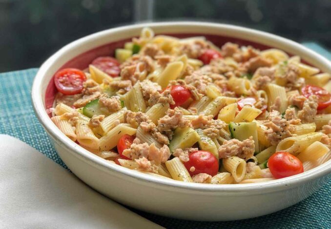 Salmon Pasta Salad