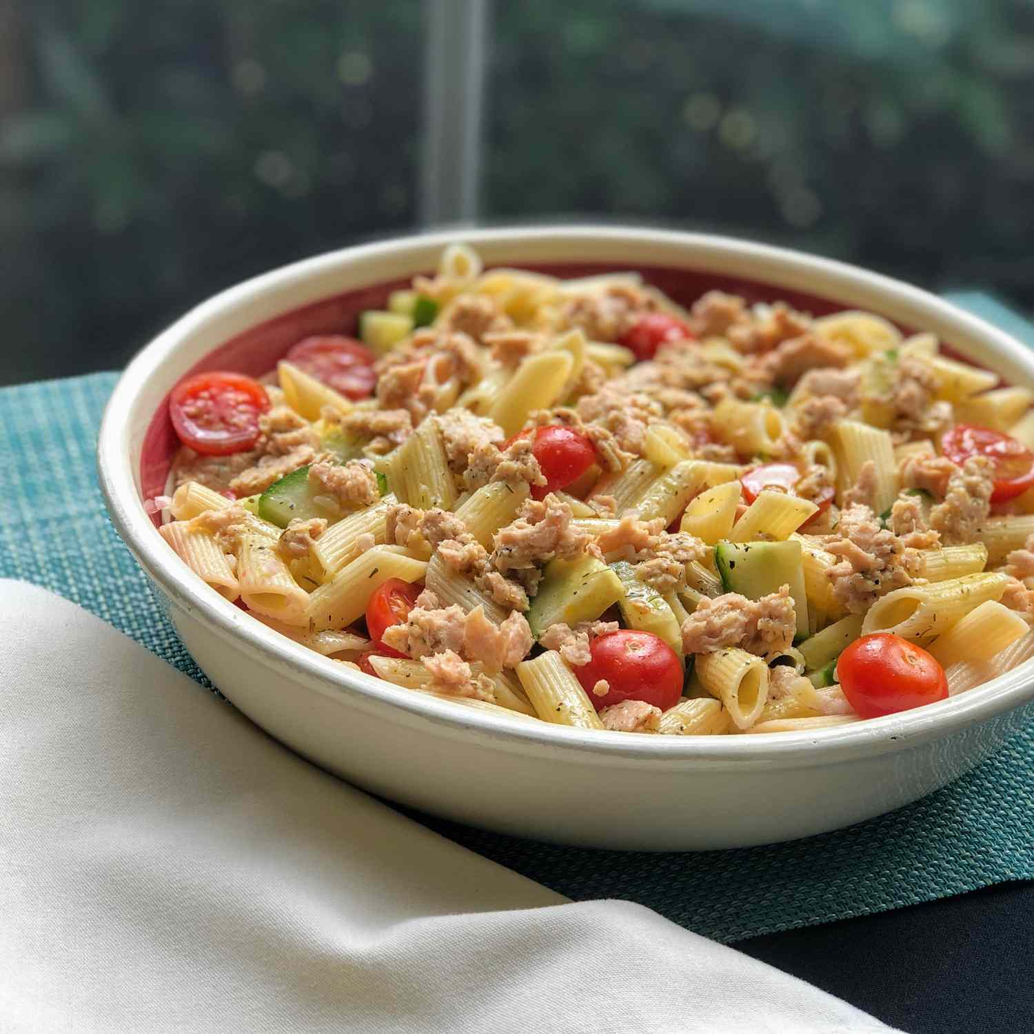 Salmon Pasta Salad Recipe - A Fresh and Flavorful Dish for a Light and Satisfying Meal | Intrecipes