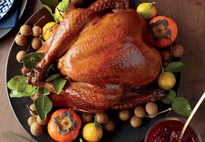 Soy Sauce and Honey Glazed Turkey