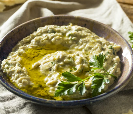 Tahini Eggplant Salad