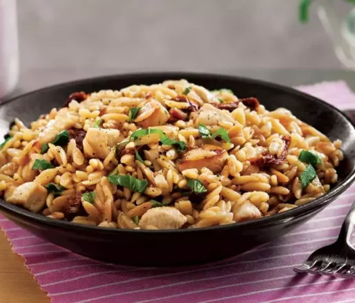 Chicken and Orzo Pilaf