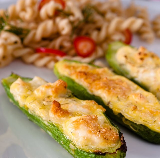 Mini Zucchini with Cheese | Intrecipes
