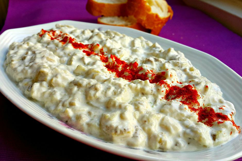 Creamy Eggplant Salad with Yogurt: A Delicious Mediterranean Delight | Intrecipes