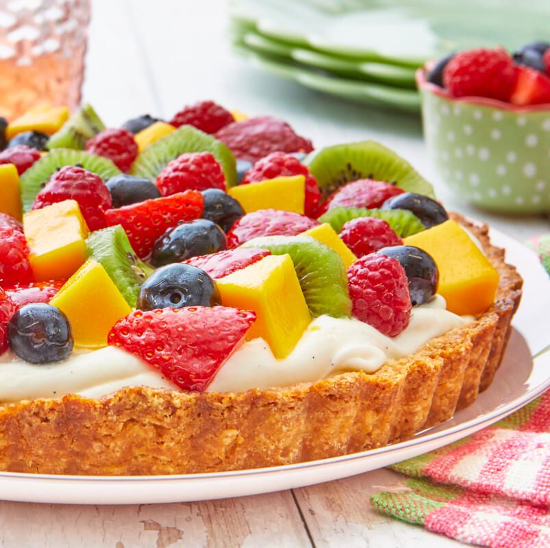 Sumptuous Fresh Fruit Tart: A Colorful Dessert Delight | Intrecipes