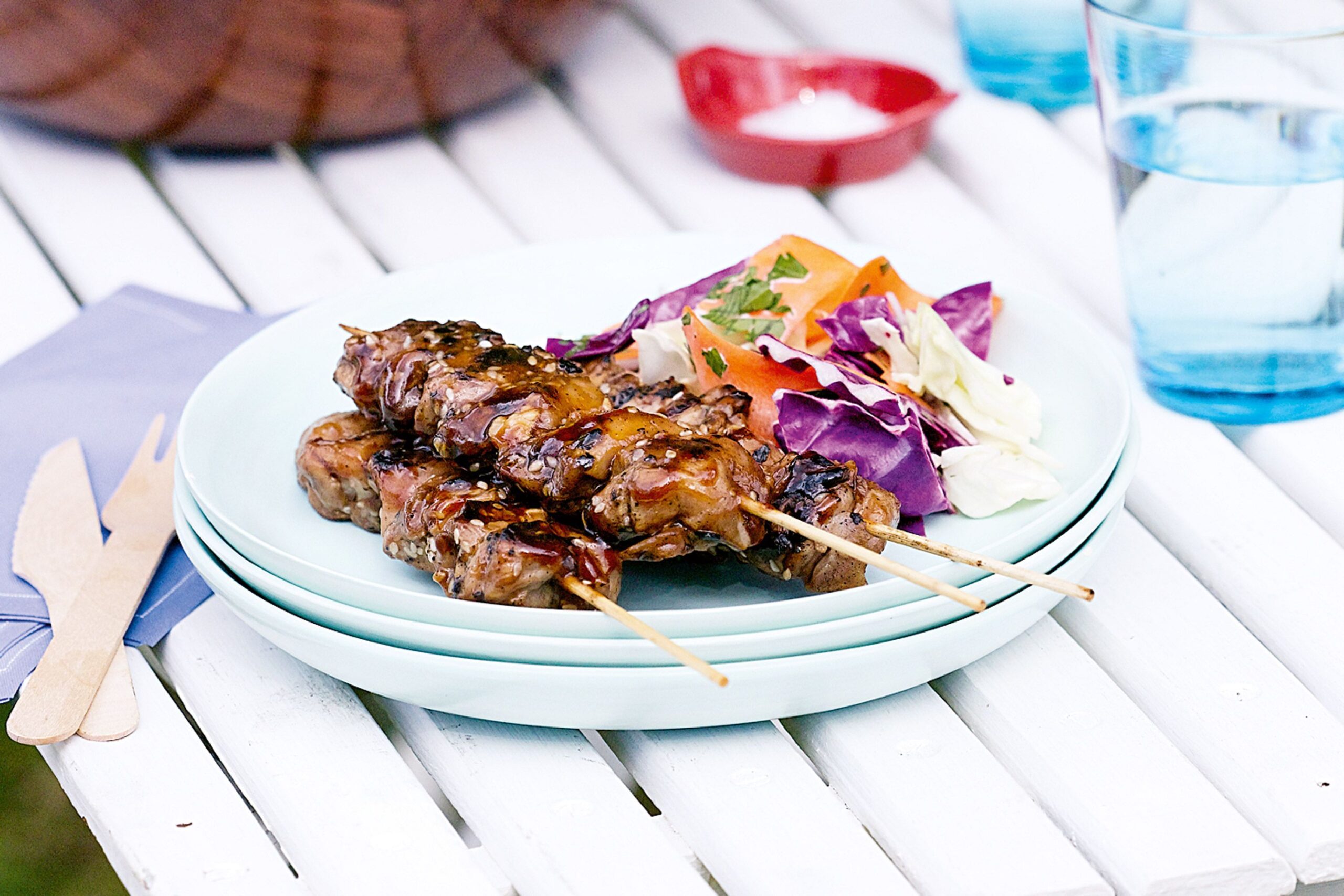 Sesame Chicken Skewers Recipe - A Deliciously Easy and Flavor-Packed Grilled Treat | Intrecipes