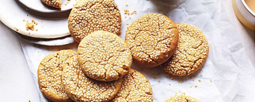 Tahini Cookies Without Butter: A Wholesome Treat | Intrecipes