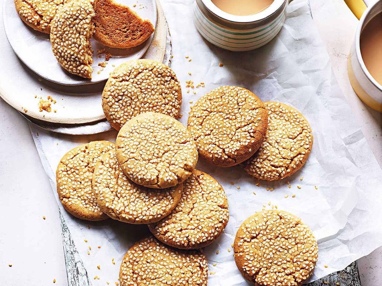 Tahini Cookies Without Butter: A Wholesome Treat | Intrecipes