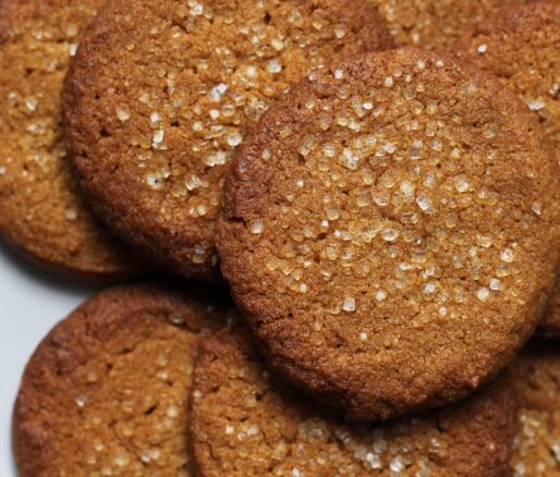 Tahini Molasses Cookies