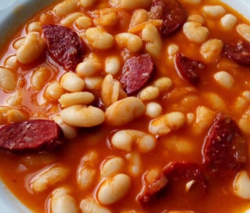 White Beans and Sausage