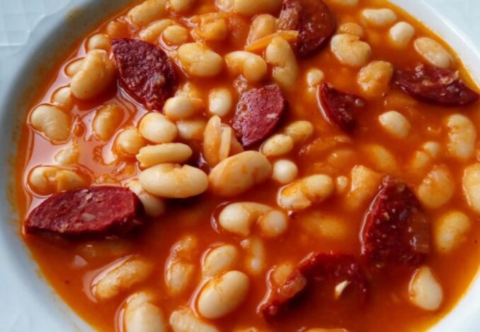 White Beans and Sausage