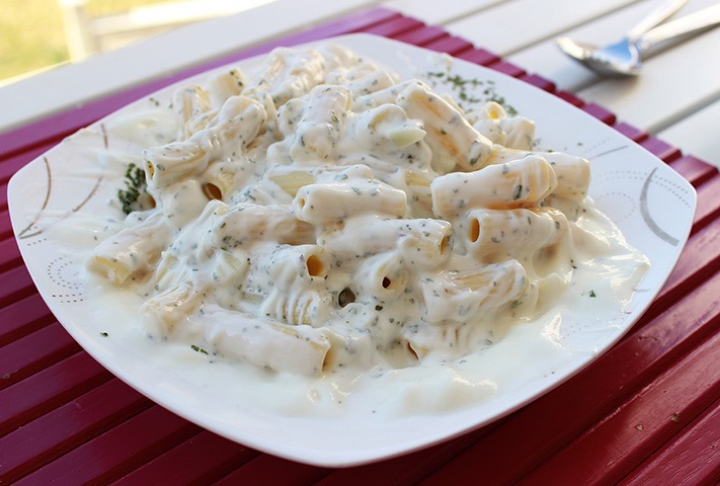 Creamy Yogurt Pasta Recipe | Intrecipes