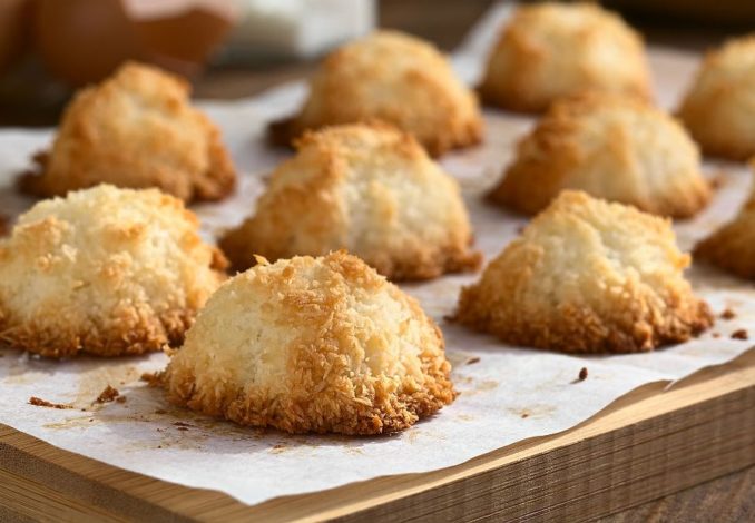 Three-Ingredient Coconut Cookies