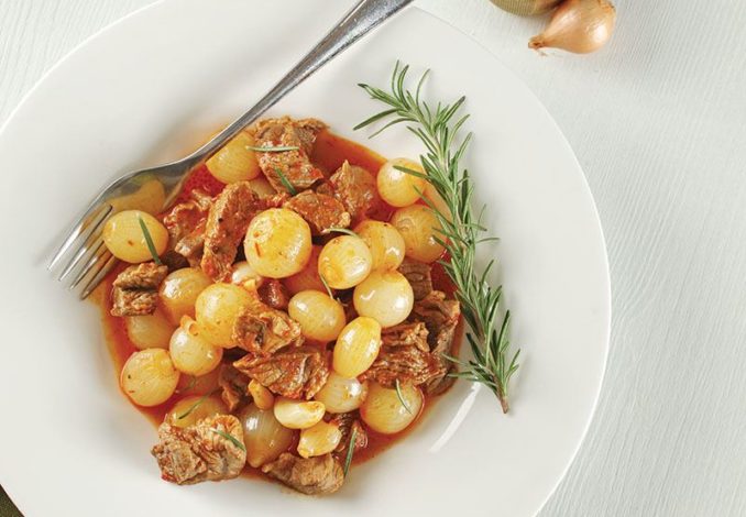 Beef and Onion Stew is a hearty and robust dish that combines tender, slow-cooked beef with the deep, caramelized flavors of onions. This recipe guides you through creating a comforting stew that's perfect for chilly evenings or a satisfying family meal. Ideal for those who love the rich, meaty flavors of beef and the sweetness of cooked onions, Beef and Onion Stew is a classic dish that's both nourishing and flavorful. The slow cooking process allows the beef to become incredibly tender and infuses the stew with a complex blend of flavors. Often enhanced with herbs, spices, and perhaps a splash of wine or stock, this stew is a testament to the power of simple ingredients transforming into something extraordinary. Whether you're an experienced cook or looking for a straightforward recipe to warm you up, Beef and Onion Stew is a deliciously hearty choice that's sure to become a staple in your culinary repertoire. Enjoy the comforting embrace of this rich and savory stew.