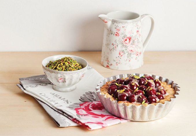 Cherry and Almond Tart