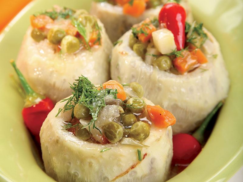 Stuffed Celery with Olive Oil Recipe: A Unique and Flavorful Appetizer | Intrecipes
