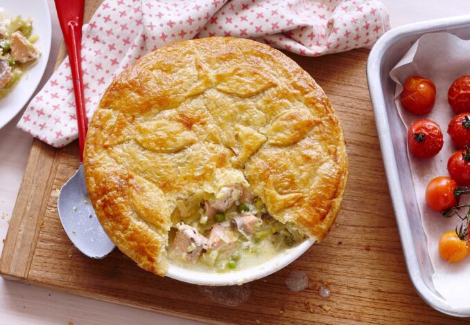 salmon pie