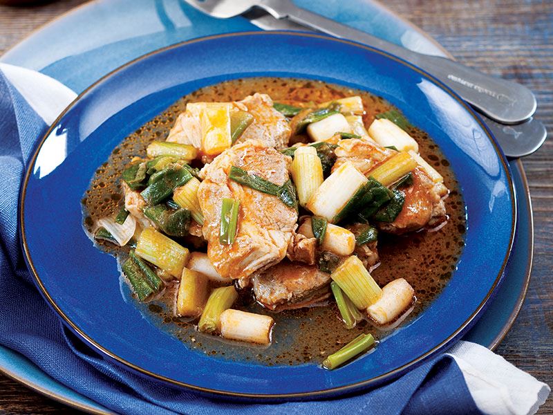 Srew With Spring Turkish Lamb Stew with Spring Onions | Intrecipes