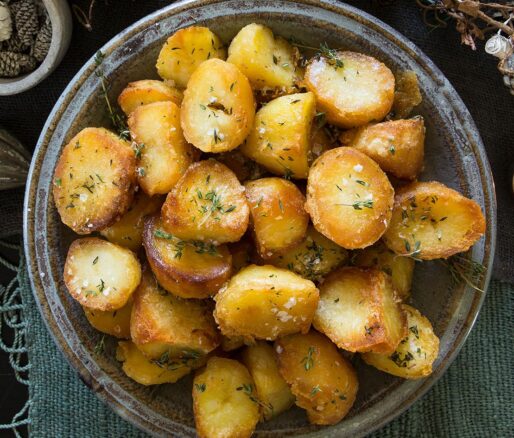 Butter and Thyme Roast Potatoes