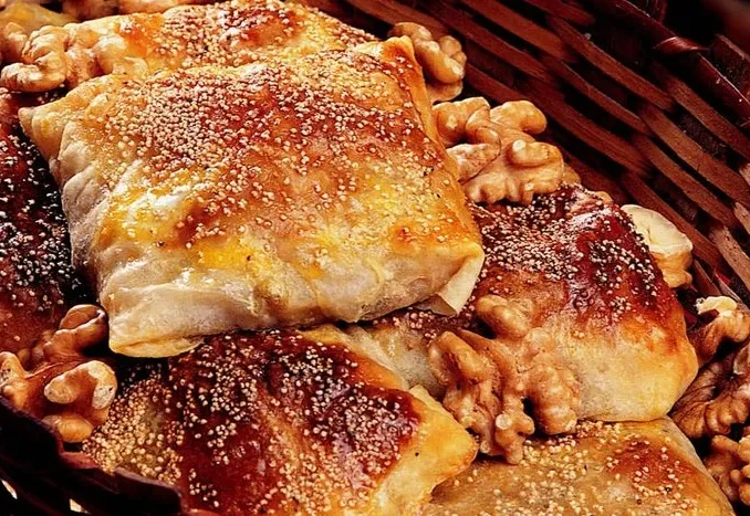 lentil pastry with soda