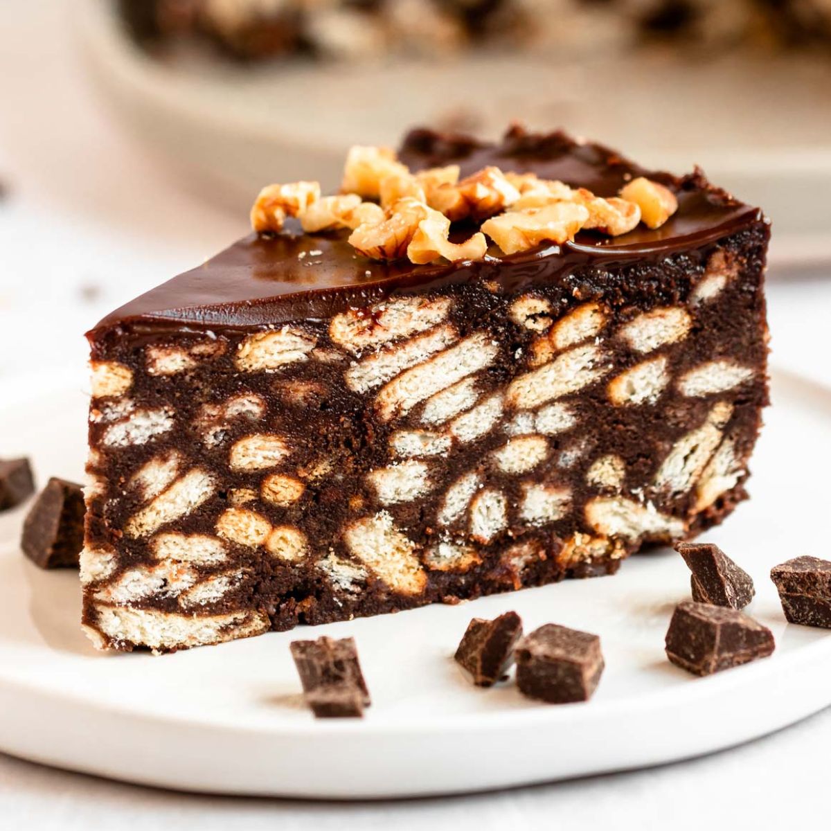 Easy No-Bake Biscuit Cake Recipe - A Quick and Delicious Sweet Treat | Intrecipes