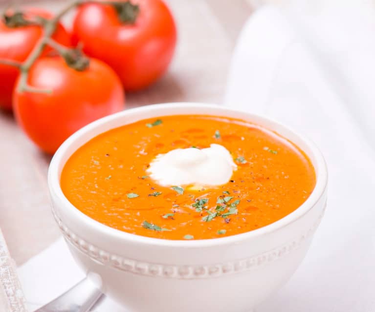 Creamy Tomato Soup Recipe | Intrecipes