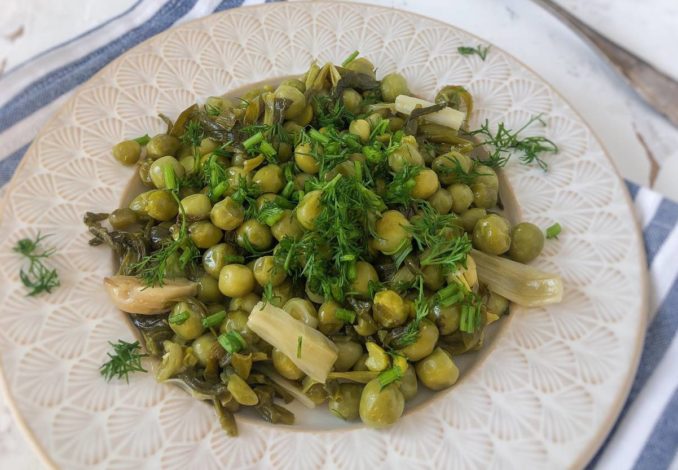 Green-Onion-Peas-Recipe