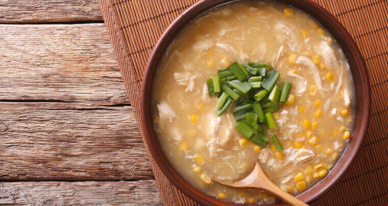 Hearty Turkish Chicken Corn Soup Recipe | Intrecipes